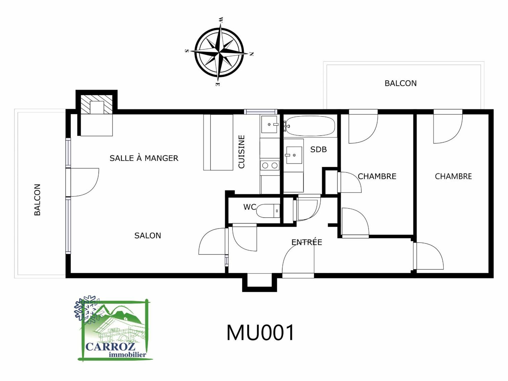 3 Pieces 6/8 Pers Proche Centre Carroz Appartement Les Carroz d'Araches Buitenkant foto